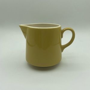 Vintage Yellow Creamer